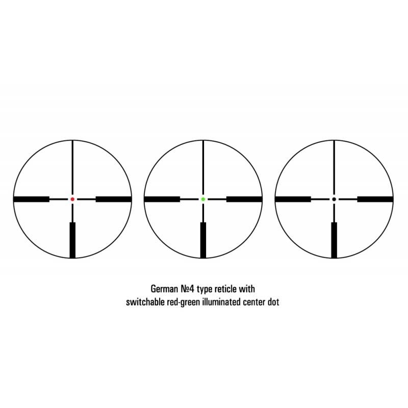 Puškohled Bering Optics Hunt 3-12x56 IR s osvětlenou osnovou 4